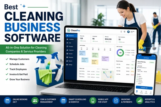 Best Cleaning Business Software for Service Companies