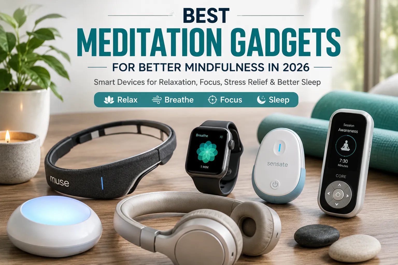 Best Meditation Gadgets for Better Mindfulness in 2026