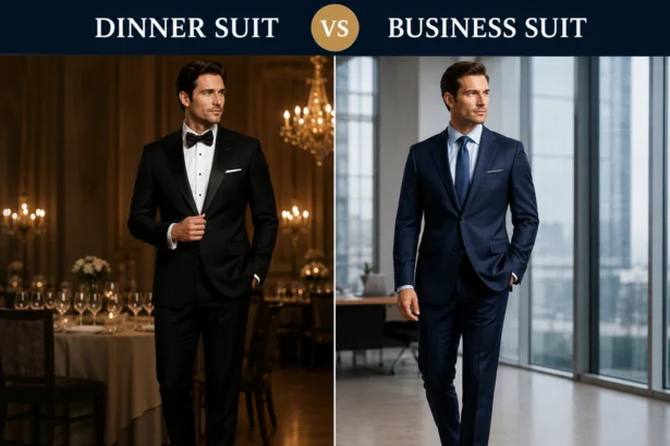 Dinner Suit vs Business Suit