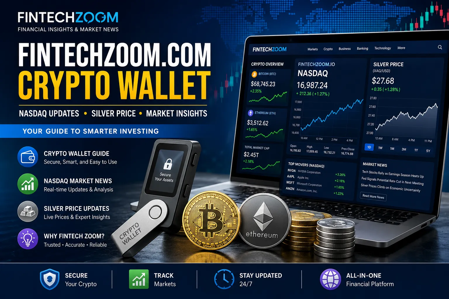 FintechZoom.com Crypto Wallet Complete Guide for Beginners