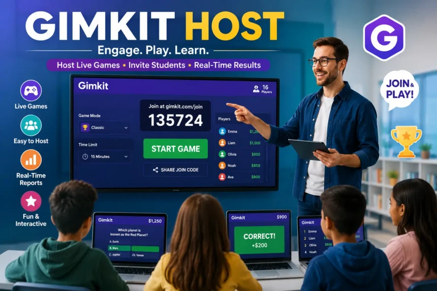 Gimkit Host Guide How to Start a Live Game
