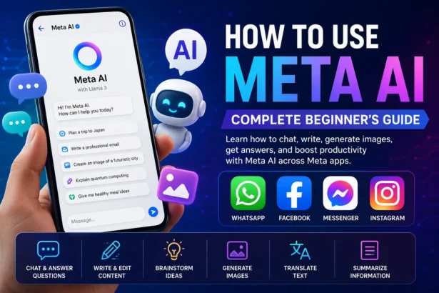 How to Use Meta AI Complete Beginner's Guide (2026)