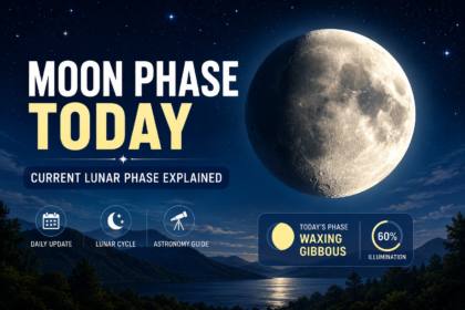 Moon Phase Today Current Lunar Phase Explained