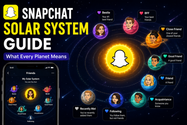 Snapchat Solar System Guide What Every Planet Means