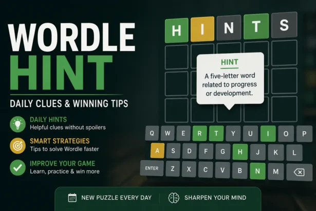 Wordle Hint Daily Clues & Winning Tips